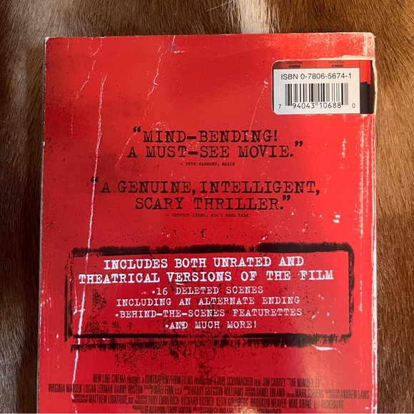 🆕 “The Number 23” DVD unrated set with Jim Carrey - Picture 5 of 15